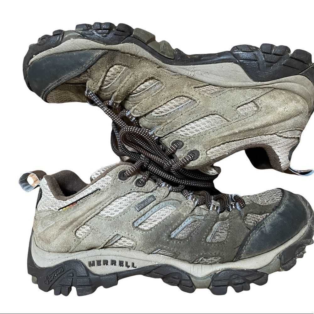 Merrell vibram Moab Continuum womens hiking trail shoes - Picture 12 of 15